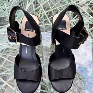 COPY - Dolce Vita Bobby Platform in Black
Leather